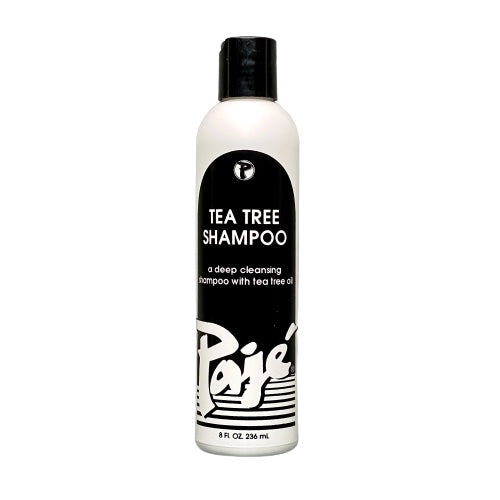 Pajé Tea Tree Shampoo is formulated to help thoroughly cleanse the scalp and hair shaft. Removes excess oils and product build-up with a rich lather. Invigorates and stimulates the scalp leaving it with a cool sensation. Conditions and maintains healthy hair and scalp. Alcohol and Paraben free.   